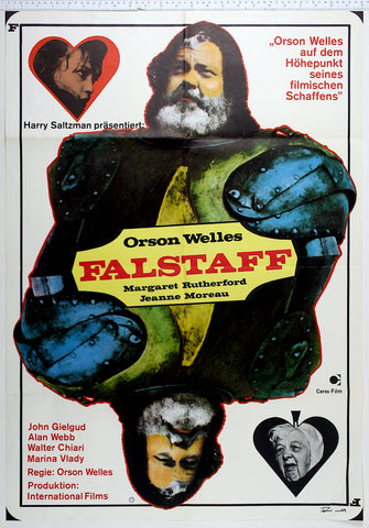 Chimes at Midnight (1965) German A1 Poster