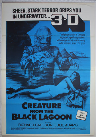 Creature from the Black Lagoon (1954 R72) US 1 Sheet Poster