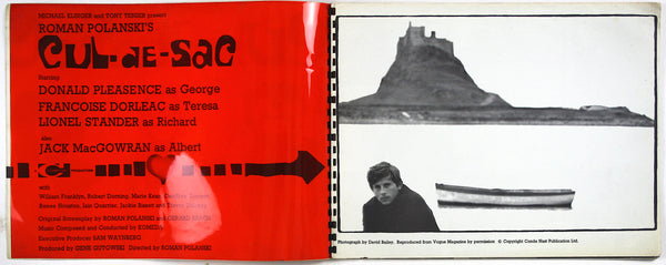 Cul-De-Sac (1966) UK Deluxe Pressbook