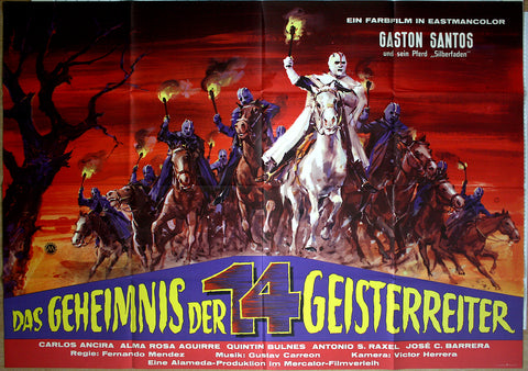 Diablos Del Terror (1959 / R63) German A0 Poster