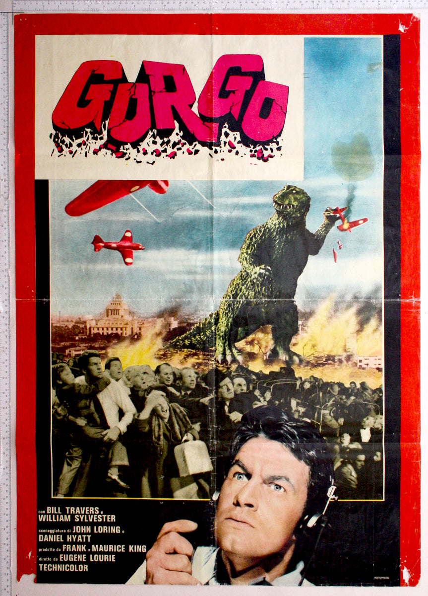 Gorgo (1961) Italian FotoBusta – Horror Poster Emporium