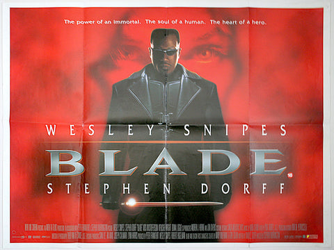 Blade (1998) UK Quad Poster #New
