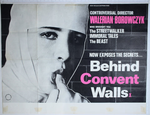 Behind Convent Walls (1978) UK Quad Poster #New