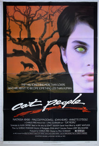 Cat People (1982) US 1 Sheet Poster
