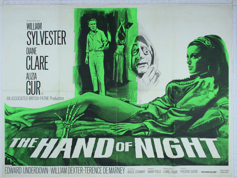 Hand of Night (1968) UK Quad Poster #New