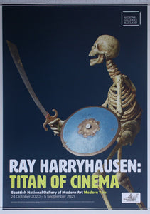 Ray Harryhausen Exhibition Poster (2020-2021) UK A2 Poster #New