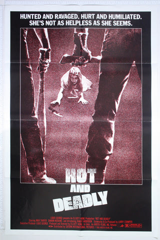 Hot and Deadly (1982 / 1983RR) US 1 Sheet Poster