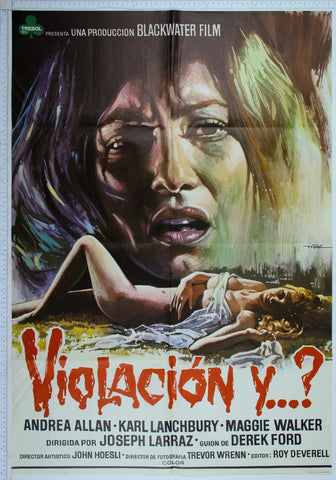 House That Vanished (1973) Spanish 1 Sheet Poster #New
