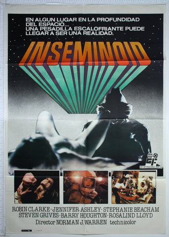Inseminoid (1981) Spanish 1 Sheet Poster