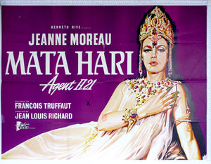 Mata Hari, Agent H21 (1964) UK Quad Poster #New