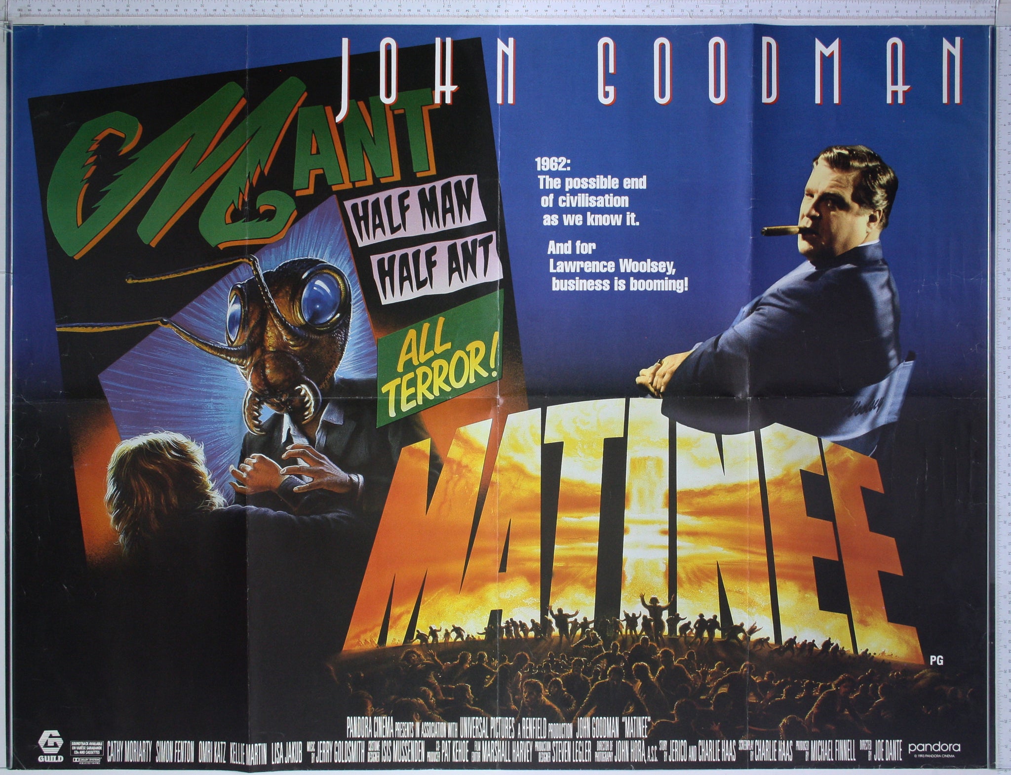Matinee (1993) UK Quad Poster