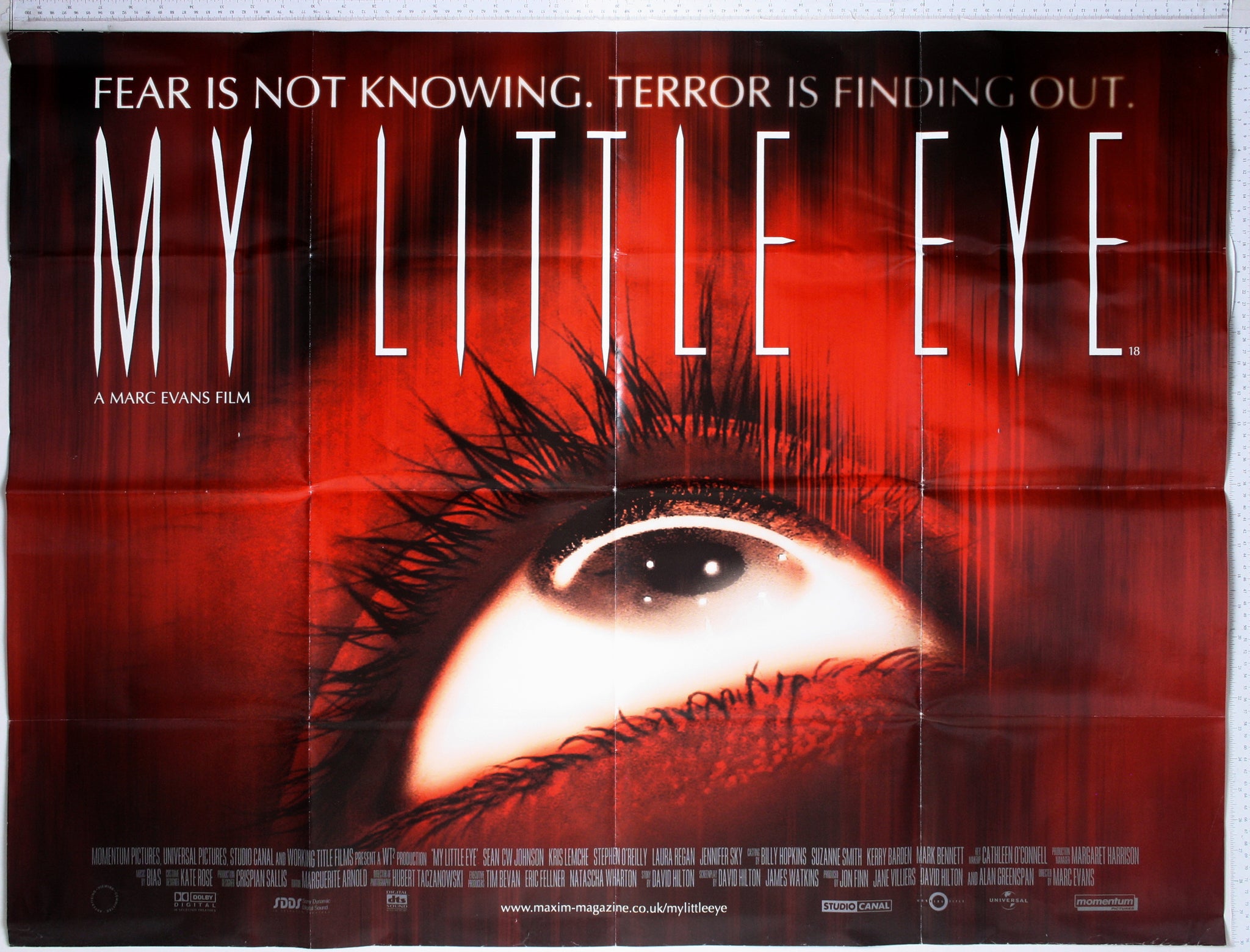 My Little Eye (2002) UK Quad Poster #New