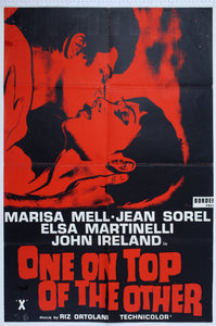 One on Top of the Other (1969) UK 1/2 Quad Poster #New
