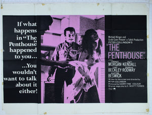 Penthouse (1967) UK Quad Poster #New