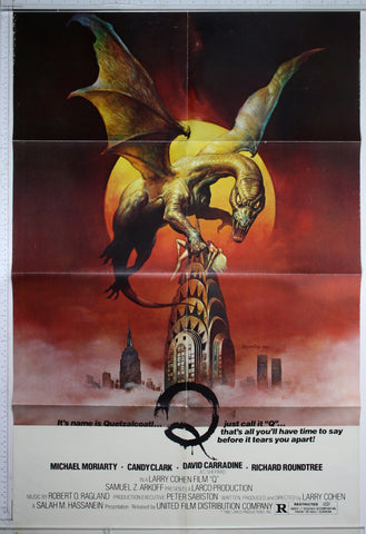 Q - The Winged Serpent (1982) US 1 Sheet Poster