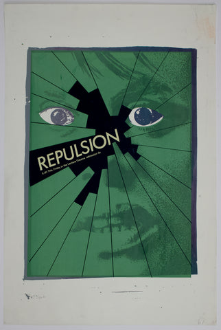 Repulsion (1965) ICA Internal Double Crown Poster #New