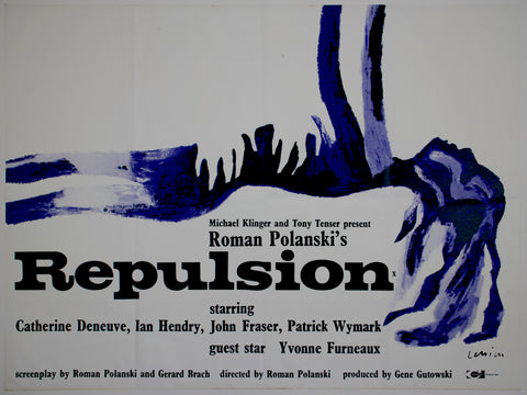 Repulsion (1965) UK Quad Poster #New