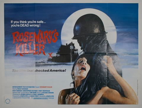 Rosemary's Killer (1981) UK Quad Poster #New