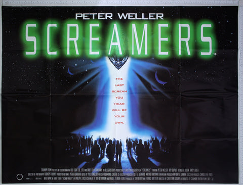 Screamers (1995) UK Quad Poster #New