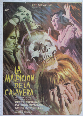 Skull (1965) Spanish 1 Sheet Poster