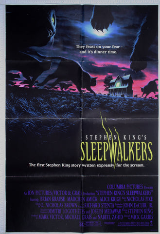 Sleepwalkers (1992) US 1 Sheet Poster #New