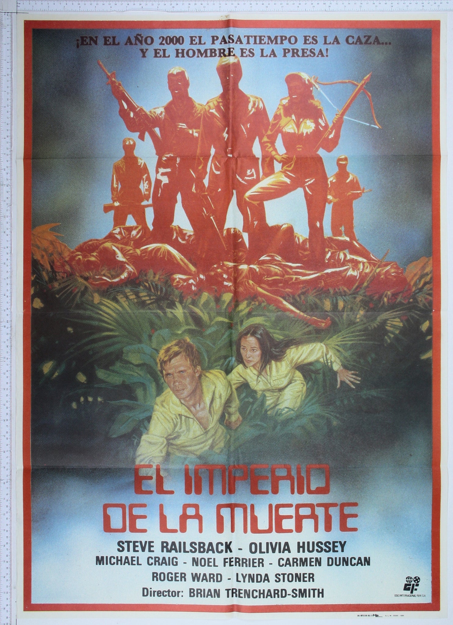 Turkey Shoot (1982) Spanish 1 Sheet Poster #New