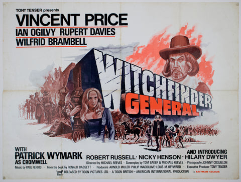 Witchfinder General (1968) UK Quad Poster #New