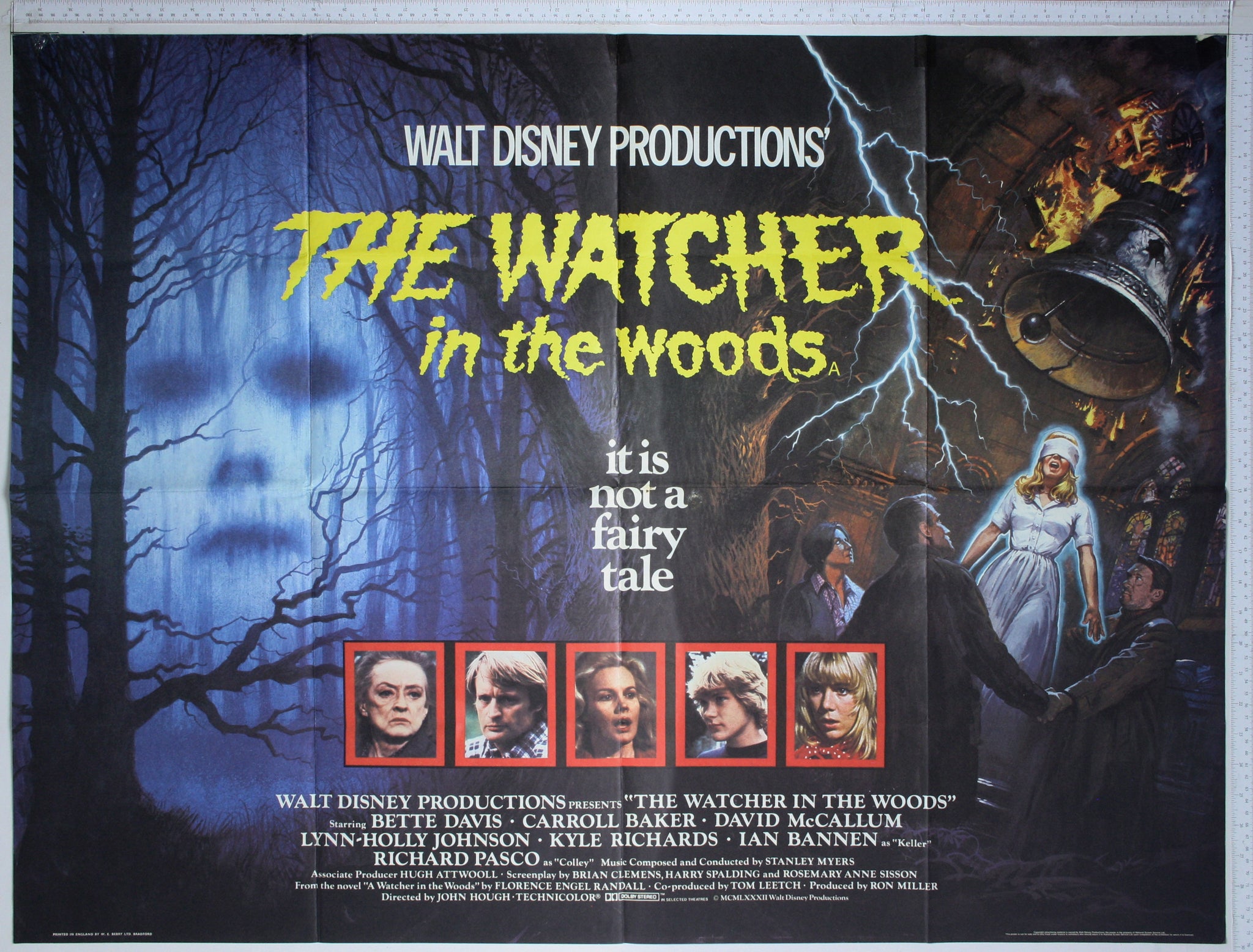 Watcher in the Woods (1980) UK Quad Poster #New