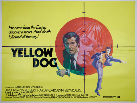 Yellow Dog (1973) UK Quad Poster #New