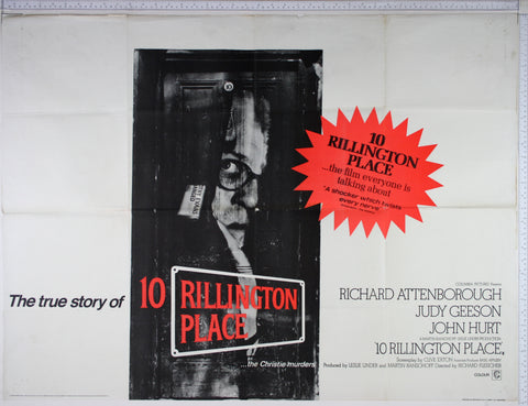 10 Rillington Place Poster UK Quad Posters – Horror Poster Emporium