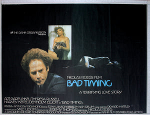 Bad Timing (1980) UK Quad Poster