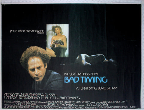 Bad Timing (1980) UK Quad Poster #New