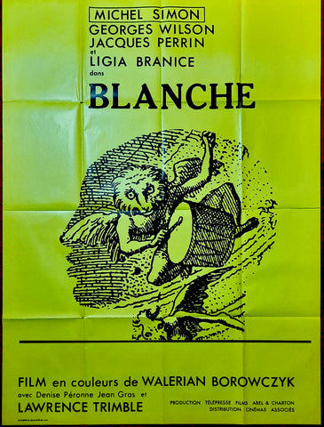 Blanche (1971) French Grande Poster