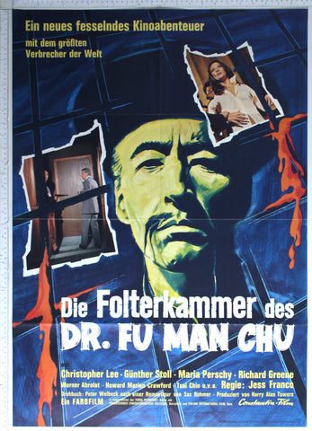 Castle of Fu Manchu (1969) German A1 Poster