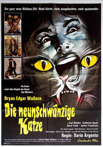 Cat o' Nine Tails (1971) German A1 Poster
