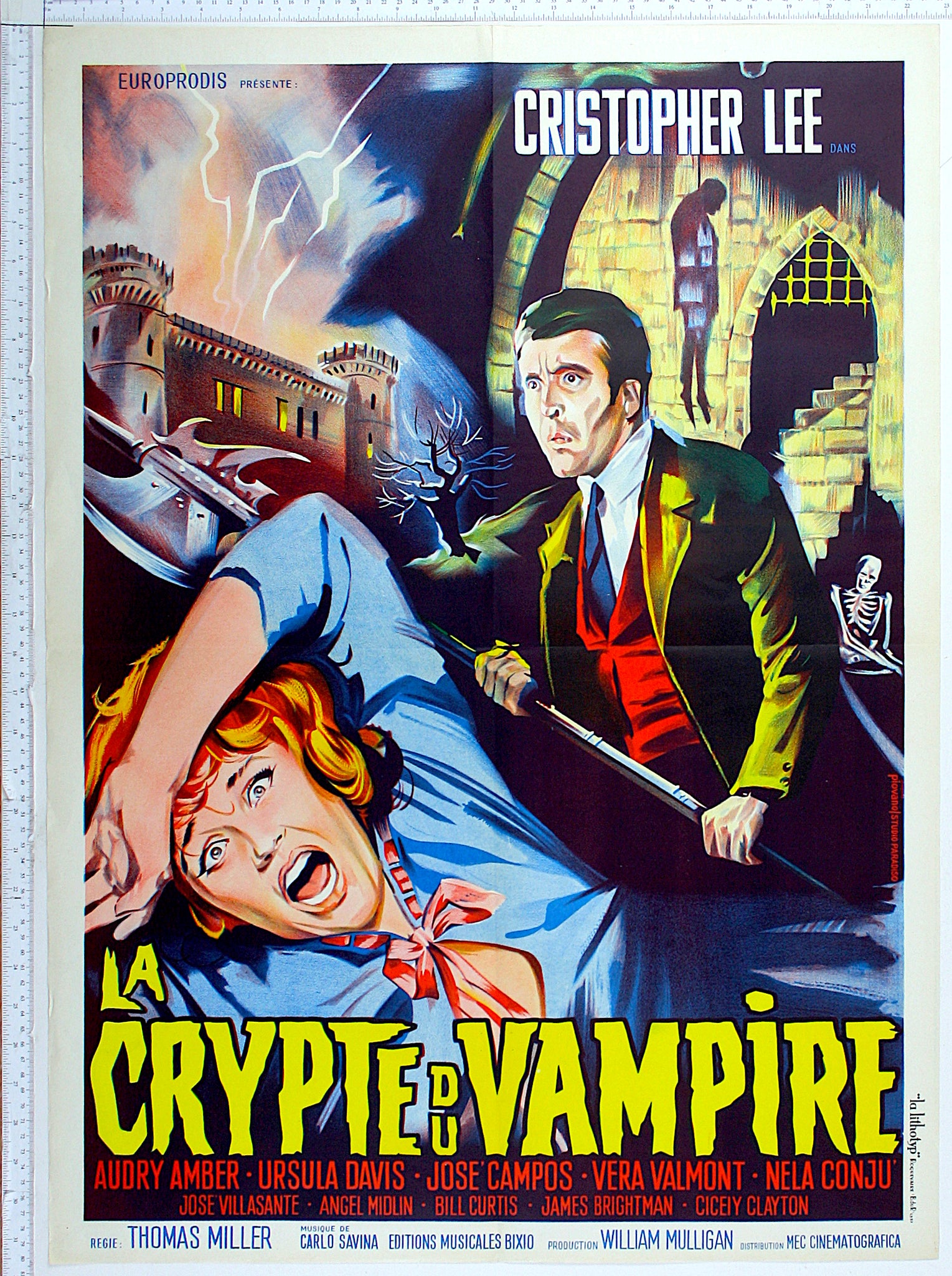 Crypt of Horror (1964) French Moyenne Poster #New