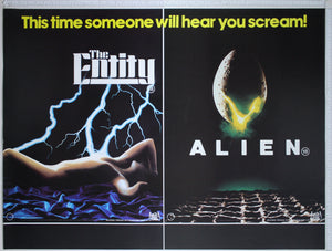 Entity / Alien (1982 / 1979) UK Quad DB Poster