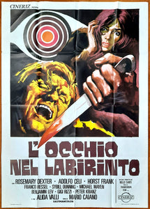 Eye of the Labyrinth (1972) Italian 2 Foglio