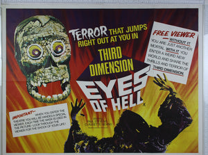 Eyes of Hell (1961) UK Quad Poster