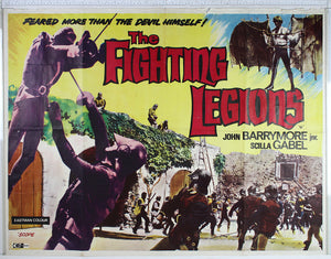 Fighting Legions (1963) UK Quad Poster #New