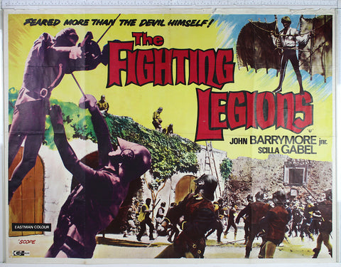 Fighting Legions (1963) UK Quad Poster #New