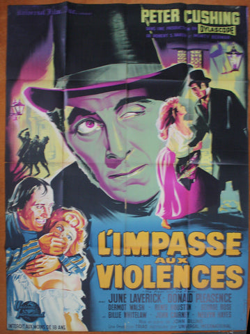Flesh and the Fiends (1960) French Grande Poster #New