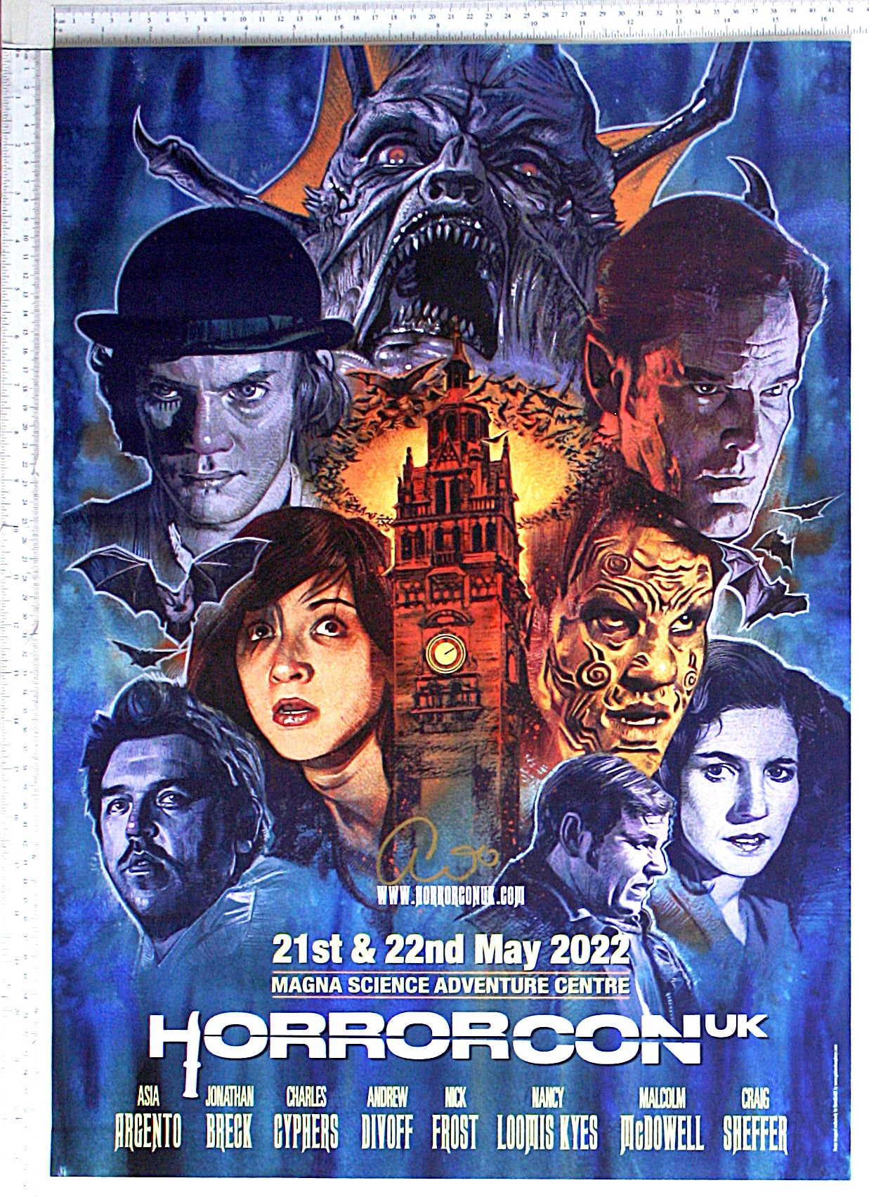 Horrorcon 2022 UK A2 Poster