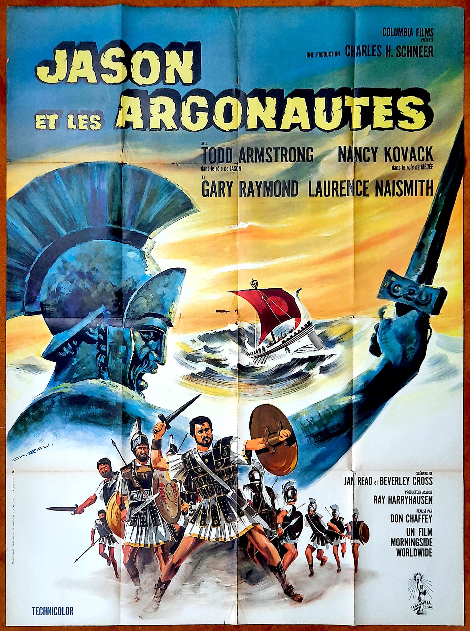 Jason and the Argonauts (1963) French Grande Poster #New