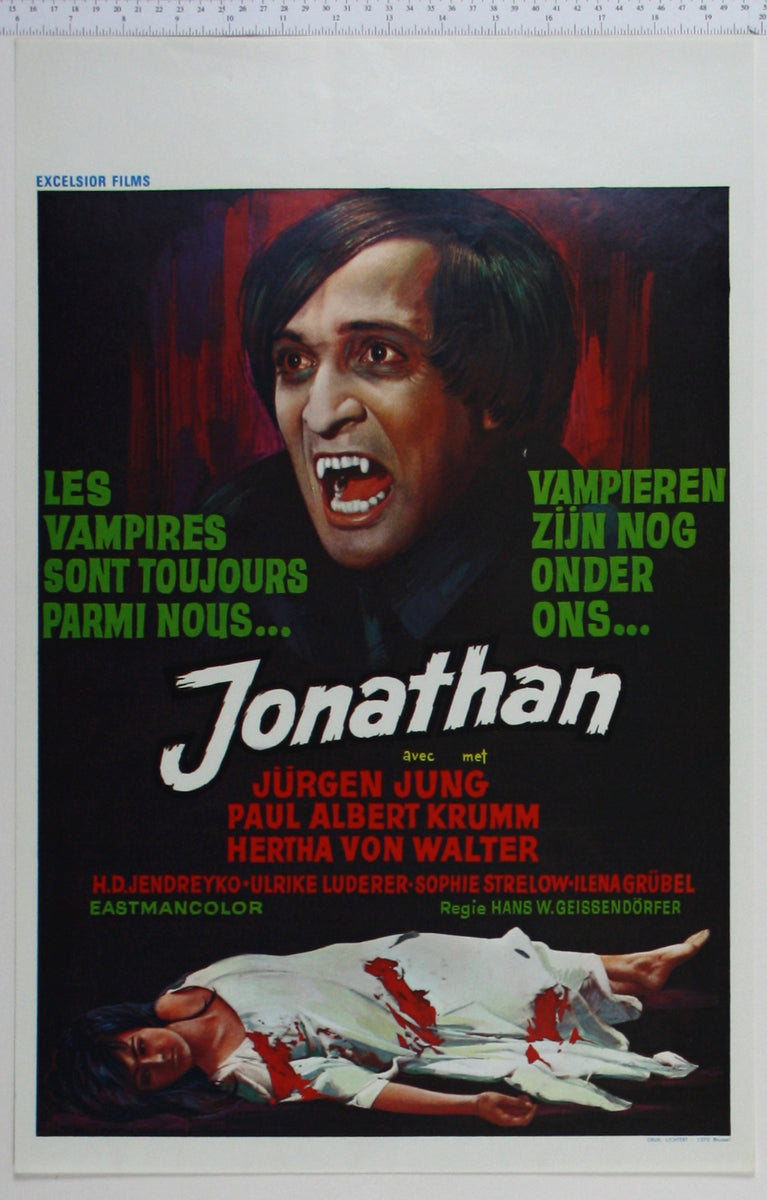 Jonathan (1970) Belgian Poster – Horror Poster Emporium