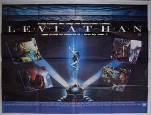 Leviathan (1989) UK Quad Poster