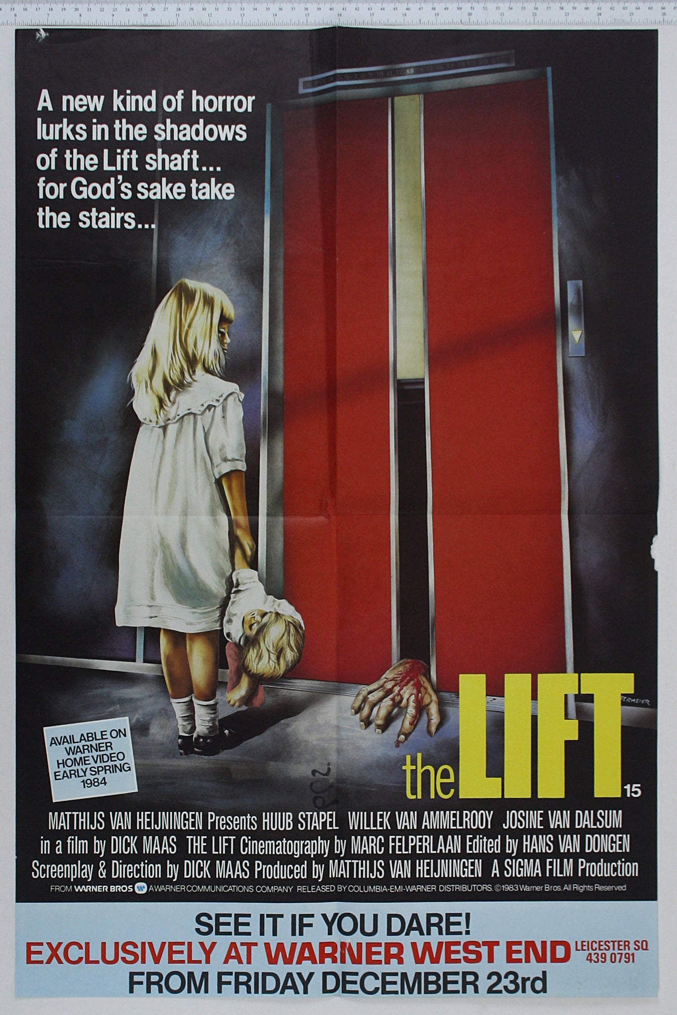 Lift (1983) UK Double Crown Poster