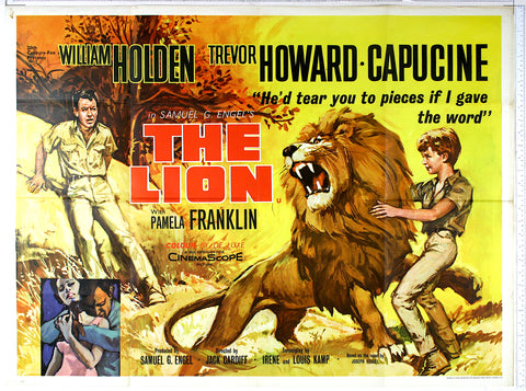 Lion (1962) UK Quad Poster