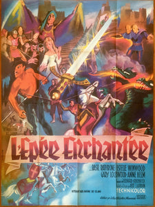 Magic Sword (1962) French Grande Poster