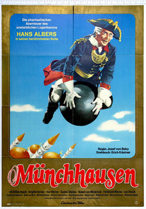 Münchhausen (1943 / R78) German A1 Poster